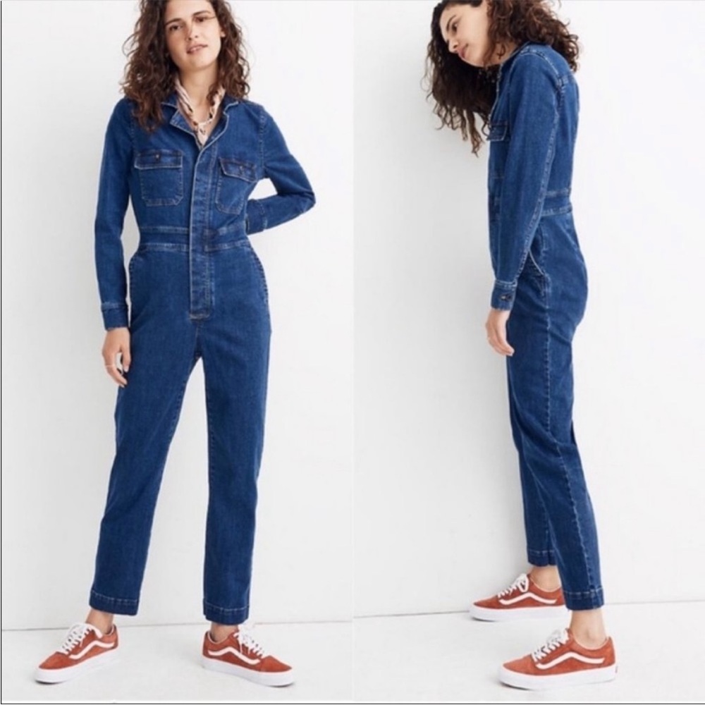 Madewell Slim Coverall Jumpsuit Stanwick